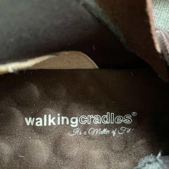 WALKING Cradles  Ender Bootie: Brown Tumbled Leather, size 8.5 WW - Picture 10 of 10